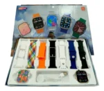 Smartwatch T900 Ultra 2.30 Suit Con 7 Correas & Case (fhd, Ios & Android, Contesta Llamadas)