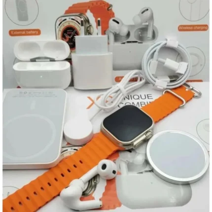 Smartwatch X8 + Auricular PRO + Cargador (ios & Android, Contesta Llamadas)