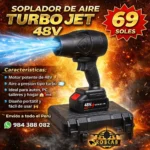 Soplador De Aire Turbo Jet (21v, 48V)