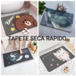 Tapete Absorvente Seca Rápido