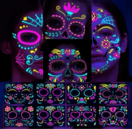 Tatuaje Tendencia Halloween (lavable)