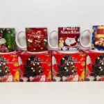 Taza Navideña En Caja
