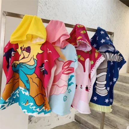 Toalla Con Capucha Kawai