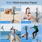 Tripode Inteligente Con Sensor De Movimiento & Altura Graduable