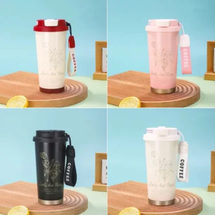 Vaso Termo Ejecutivo (con Tapa Push Up)