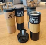 Vaso Termo Ejecutivo (con Tapa Push Up)
