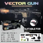Vector Ultra PRO Hidrogel LED Rifle Juguete (automática Batería Recargable)