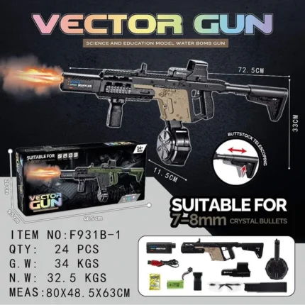 Vector Ultra PRO Hidrogel LED Rifle Juguete (automática Batería Recargable)
