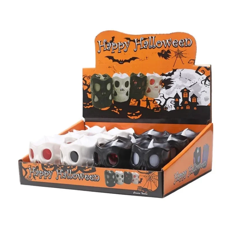 Vela Halloween Con Luces