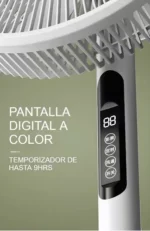 Ventilador De Piso Con Control Giratorio