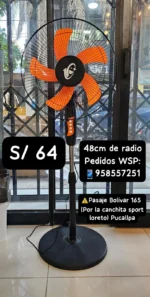 Ventilador De Piso Giratorio