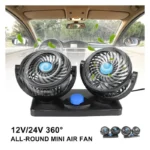 Ventilador Doble Cabezal Para Auto