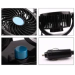 Ventilador Doble Cabezal Para Auto