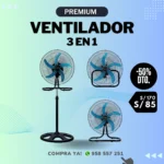 Ventilador Premium 3 En 1
