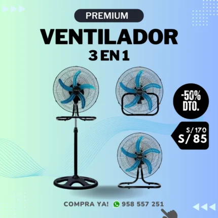 Ventilador Premium 3 En 1