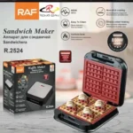 Waflera 4 Planchas RAF Maker 850W