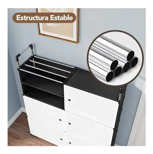 Zapatero Gabinete 20 Pares (81cm Ancho X 103CM Alto)