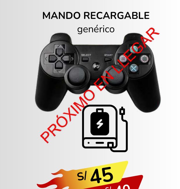 MANDO RECARGABLE MANDO RECARGABLE - Imagen 1