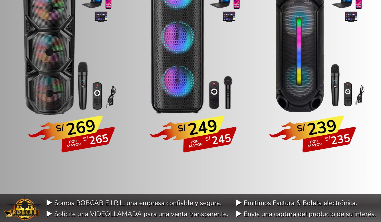 PARLANTE TRIPLE BASS PARLANTE TRIPLE BASS - Imagen 1