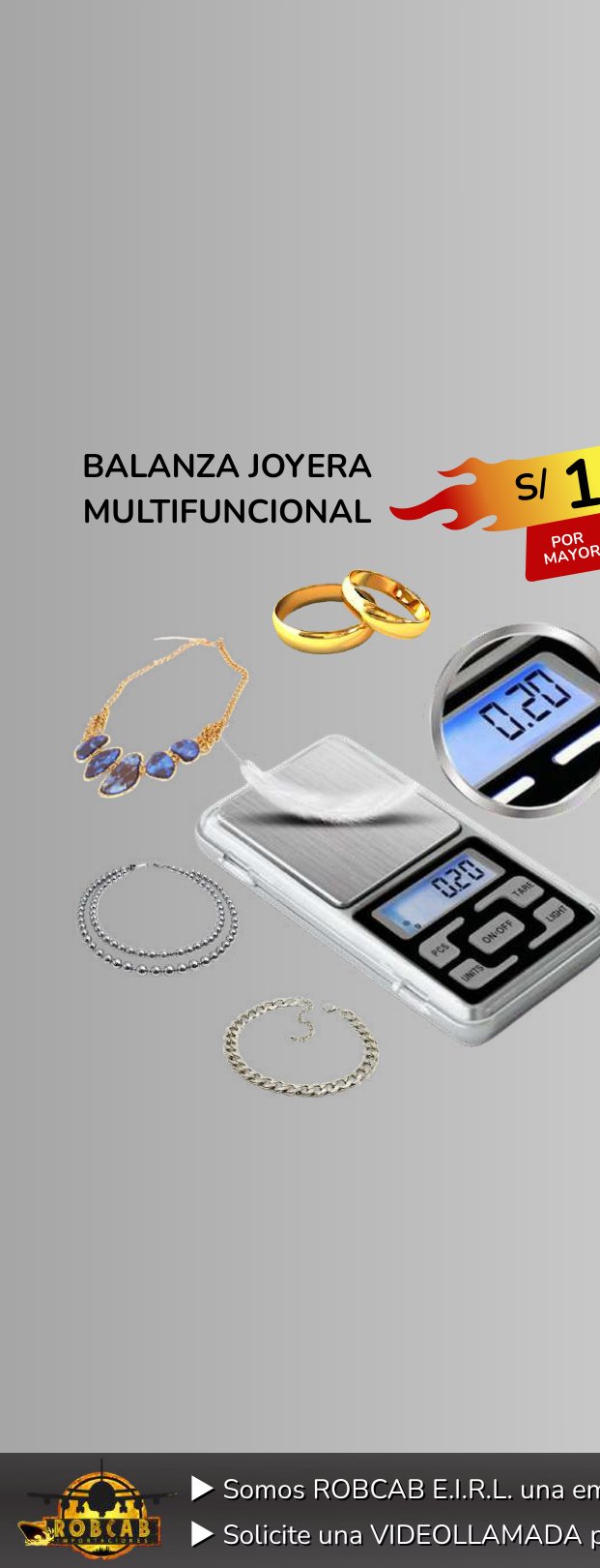 BALANZA JOYERA MULTIFUNCIONAL BALANZA JOYERA MULTIFUNCIONAL - Imagen 1