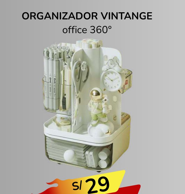 ORGANIZADOR VINTANGE ORGANIZADOR VINTANGE - Imagen 1