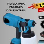 PISTOLA PARA PINTAR 48V DOBLE BATERIA