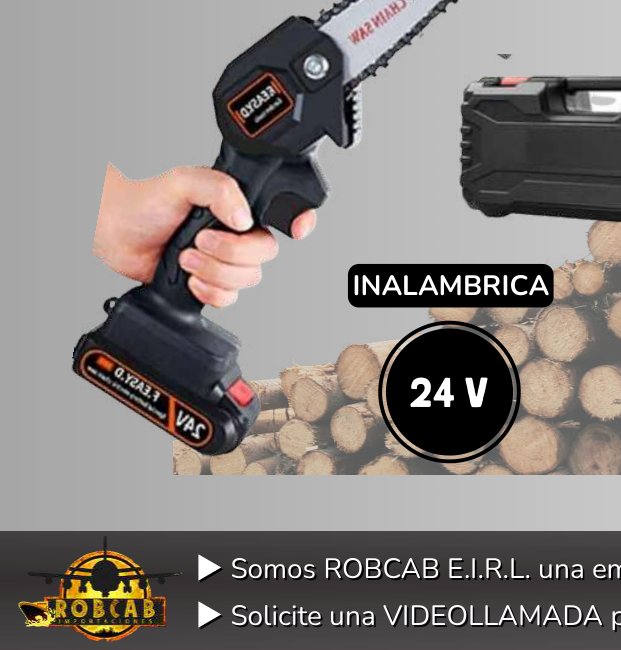 MOTOSIERRA 24V MOTOSIERRA 24V - Imagen 1