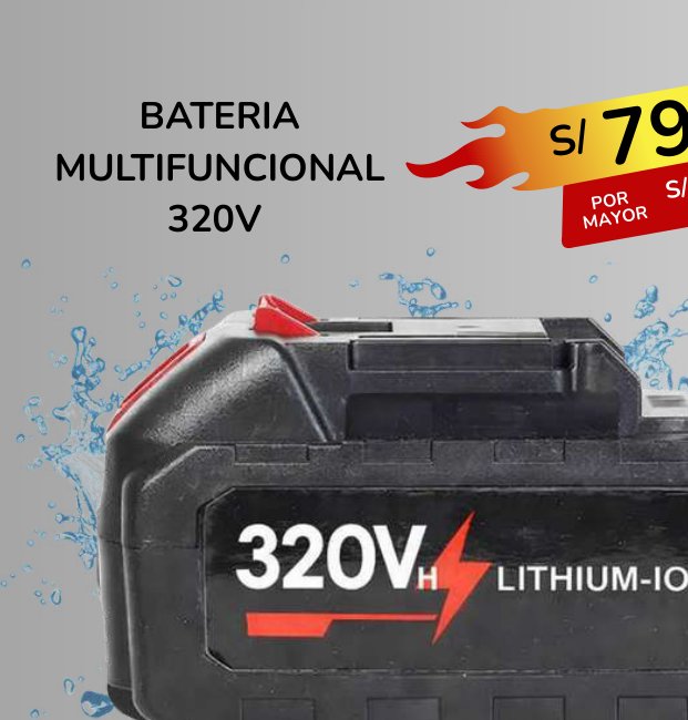 BATERIA MULTIFUNCIONAL 320V BATERIA MULTIFUNCIONAL 320V - Imagen 1
