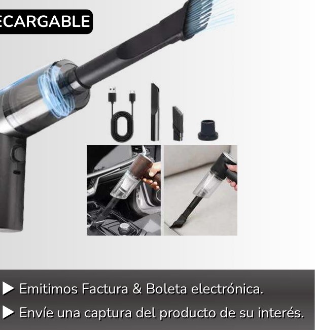 ASPIRADORA PORTATIL ASPIRADORA PORTATIL - Imagen 1