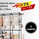 ORGANIZADOR DE ROPA 3 CUERPOS