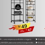 ESTANTE con ruedas