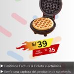 WAFLERA PORTATIL electrica