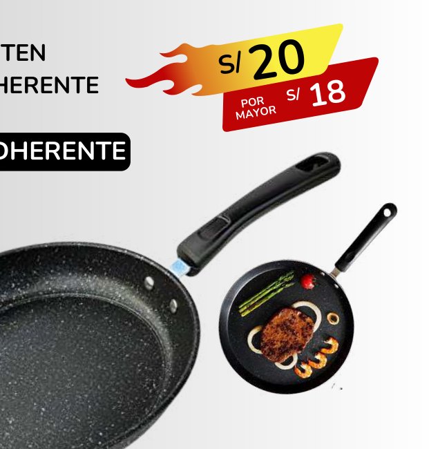 SARTEN ANTIADHERENTE SARTEN ANTIADHERENTE - Imagen 1
