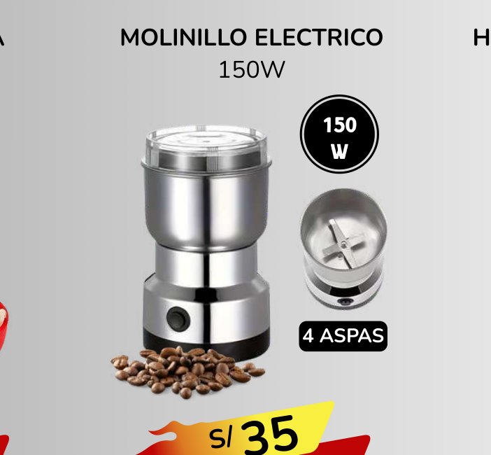 MOLINILLO ELECTRICO 150W MOLINILLO ELECTRICO 150W - Imagen 1