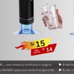DISPENSADOR DE AGUA recargable