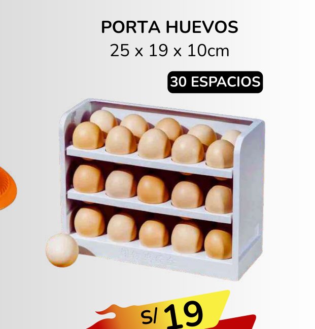 PORTA HUEVOS PORTA HUEVOS - Imagen 1