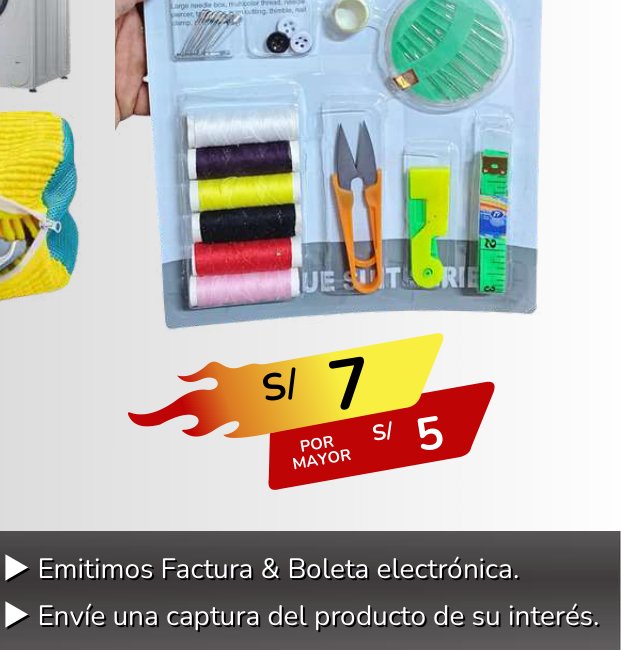 KIT DE COSTURA completo KIT DE COSTURA completo - Imagen 1