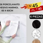SET 06 PORCELANATO ADHESIVO MARMOL