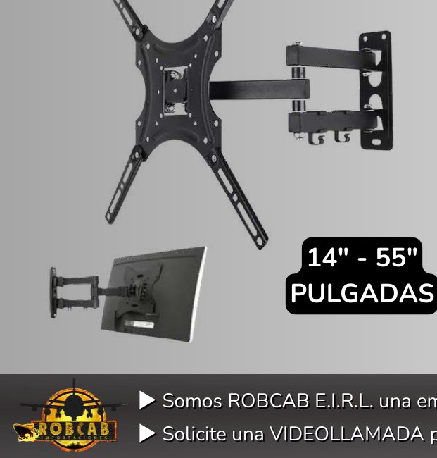 RACK DE TV RETRACTIL DE 14" - 55" RACK DE TV RETRACTIL DE 14" - 55" - Imagen 1