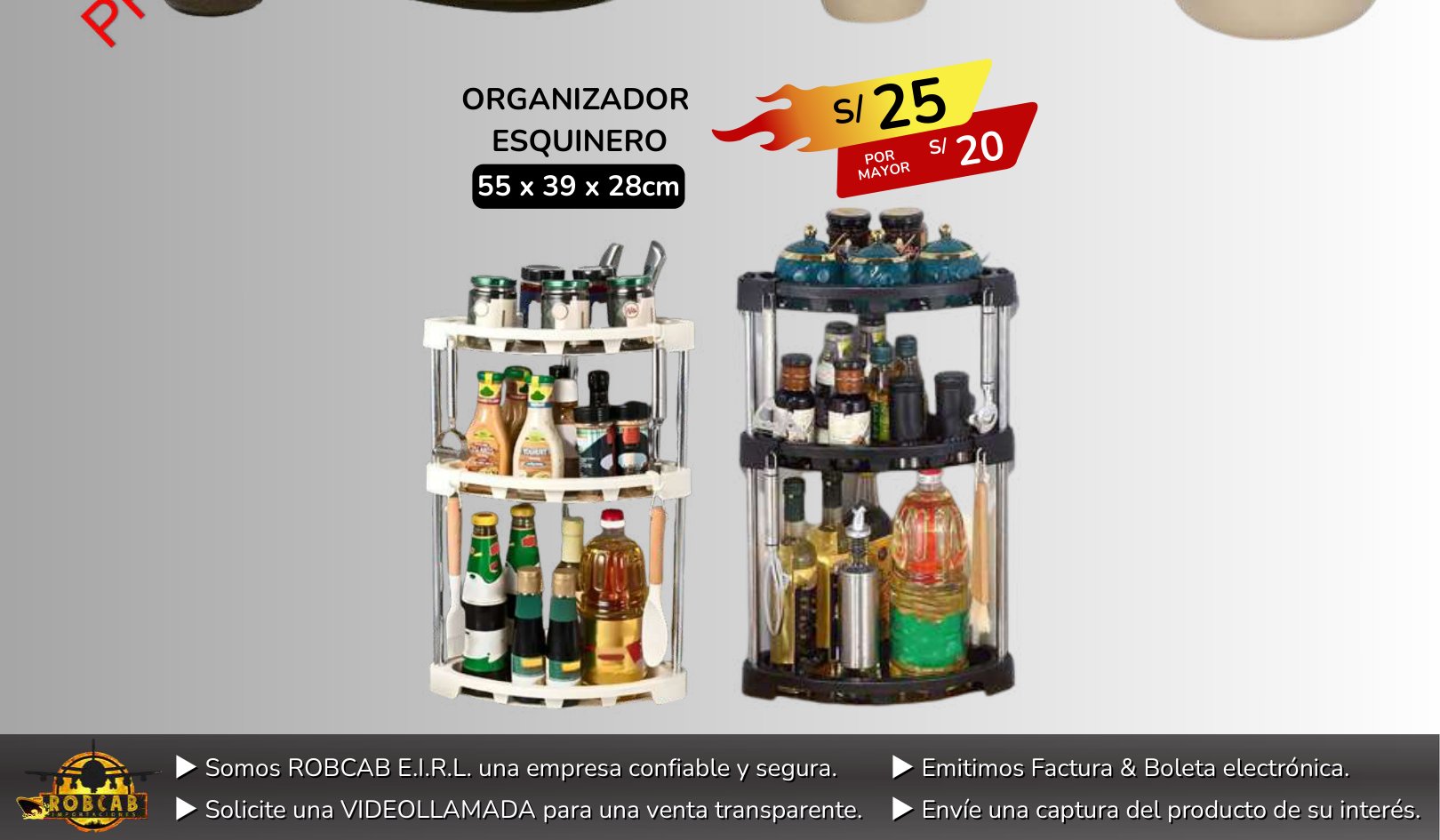 ORGANIZADOR ESQUINERO ORGANIZADOR ESQUINERO - Imagen 1