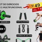KIT DE EJERCICIOS 5 EN 1 MULTIFUNCIONAL
