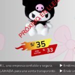 PELUCHE KUROMI 25cm
