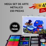 MEGA SET DE ARTE METALICO 150 PIEZAS