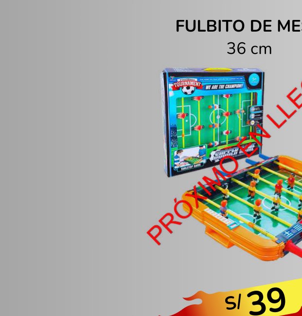 FULBITO DE MESA FULBITO DE MESA - Imagen 1