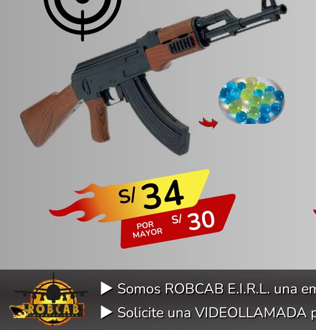 RIFLE AKM HIDROGEL RIFLE AKM HIDROGEL - Imagen 1
