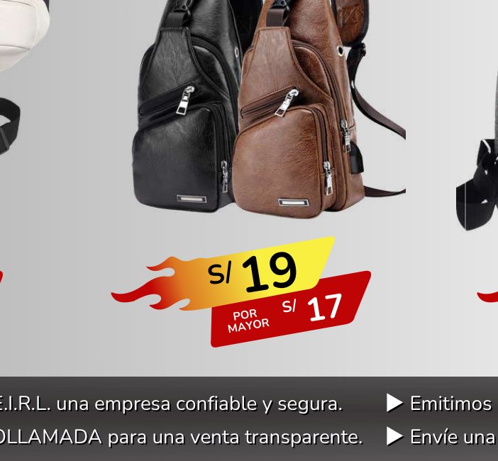MORRAL PECHERO BUSINESS MORRAL PECHERO BUSINESS - Imagen 1