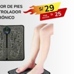 MASAJEADOR DE PIES CON CONTROLADOR ELECTRONICO