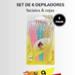 SET DE 6 DEPILADORES