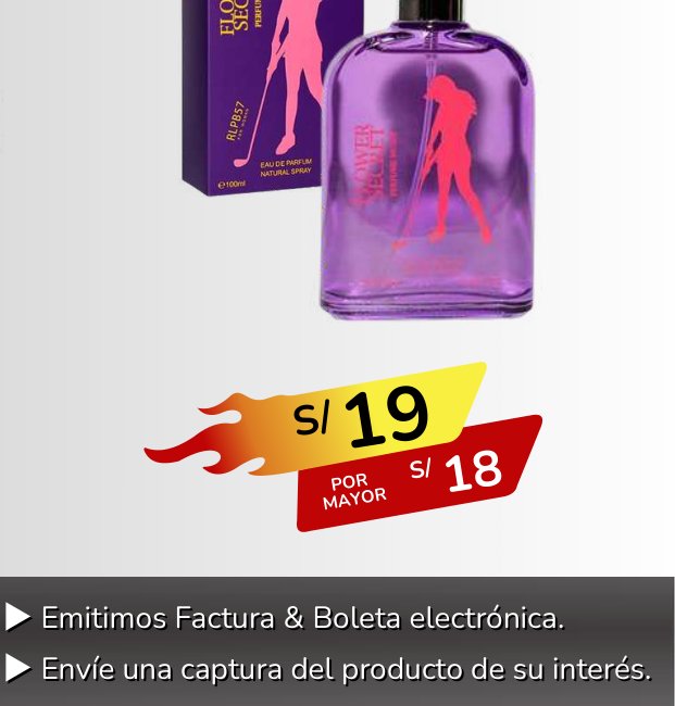 PERFUME PARA DAMA FLOWER SECRET PERFUME PARA DAMA FLOWER SECRET - Imagen 1
