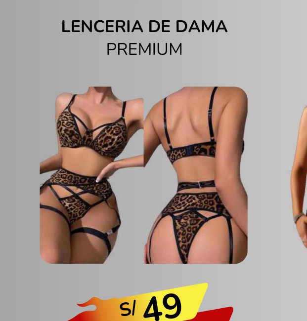 LENCERIA DE DAMA PREMIUM LENCERIA DE DAMA PREMIUM - Imagen 1